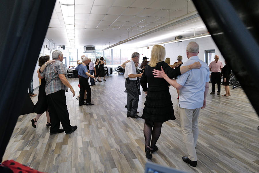Photo by Mark Gilliland / Members of the club dancing