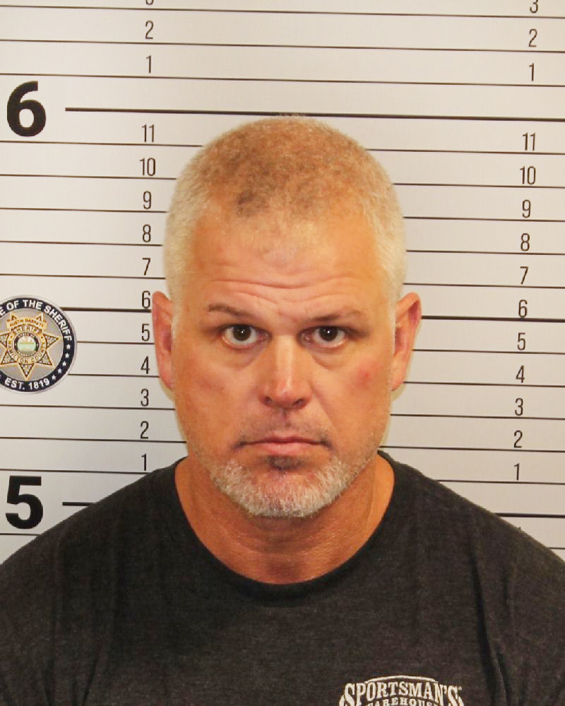 Hamilton County Sheriff's Office / Joel Donald Brown, 49, of Ooltewah, faces five charges, two of which include critical infrastructure vandalism and felony theft, according to officials, after the Hamilton County Sheriff's Office alleged Brown stole and sold aluminum power cables.