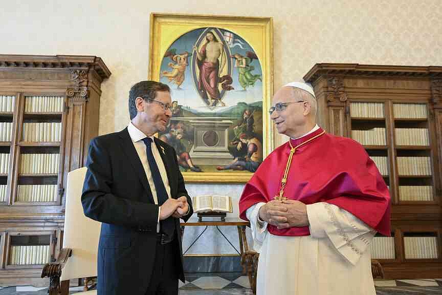 Pope Leo and Vatican insist on 2-state solution to end Gaza war during ...
