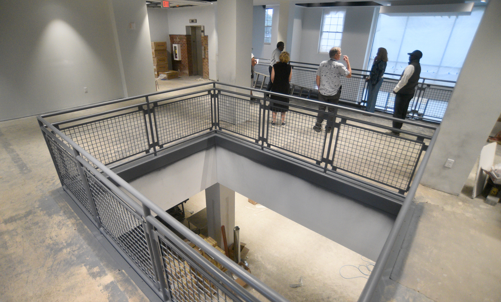 Staff photo by Matt Hamilton / On Sept. 23, 2025, visitors tour the James A. Henry building.