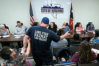 Mayor Debbie Rushing Rural Texas woes: Political disputes, lawsuits and mayor's arrest rock ...