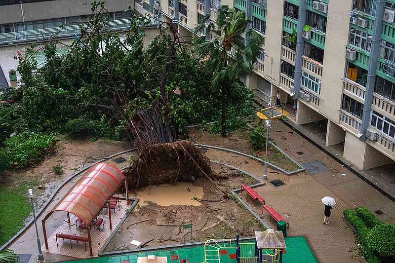 Inside Typoon Typhoon Ragasa batters Hong Kong, south China after killing dozens in ...