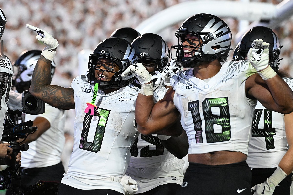 AP Top 25: Big Ten 1-2 as Oregon moves in behind Ohio State