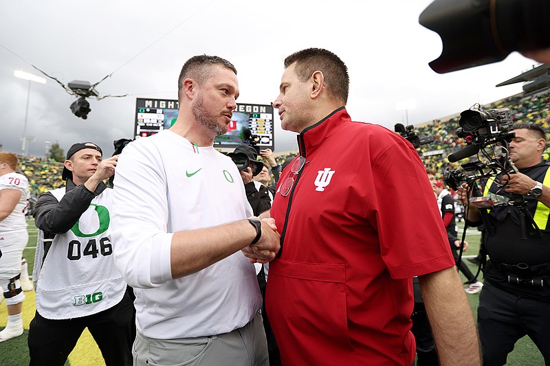 College football roundup: Indiana ends Oregon’s streak of home wins ...