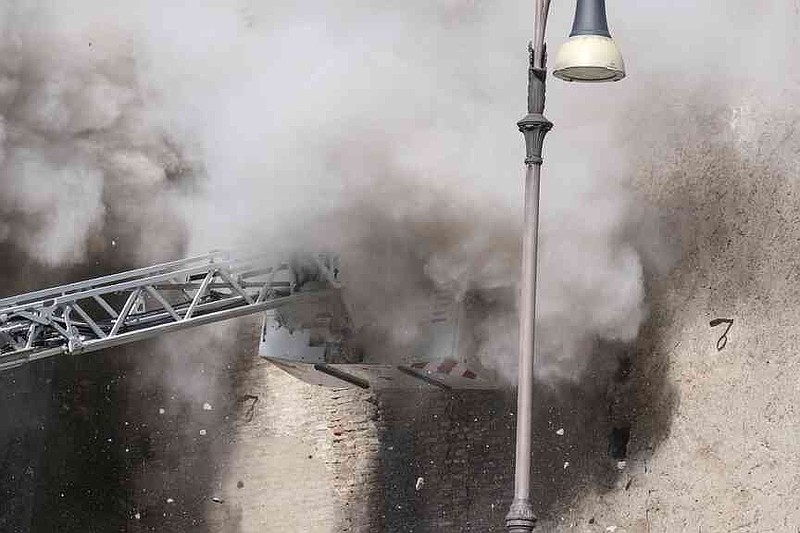 Rescuers in Rome struggle to reach worker trapped in tower after ...