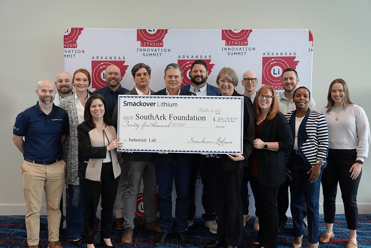 Smackover Lithium contributes $25,000 to South Arkansas College Industrial Laboratory