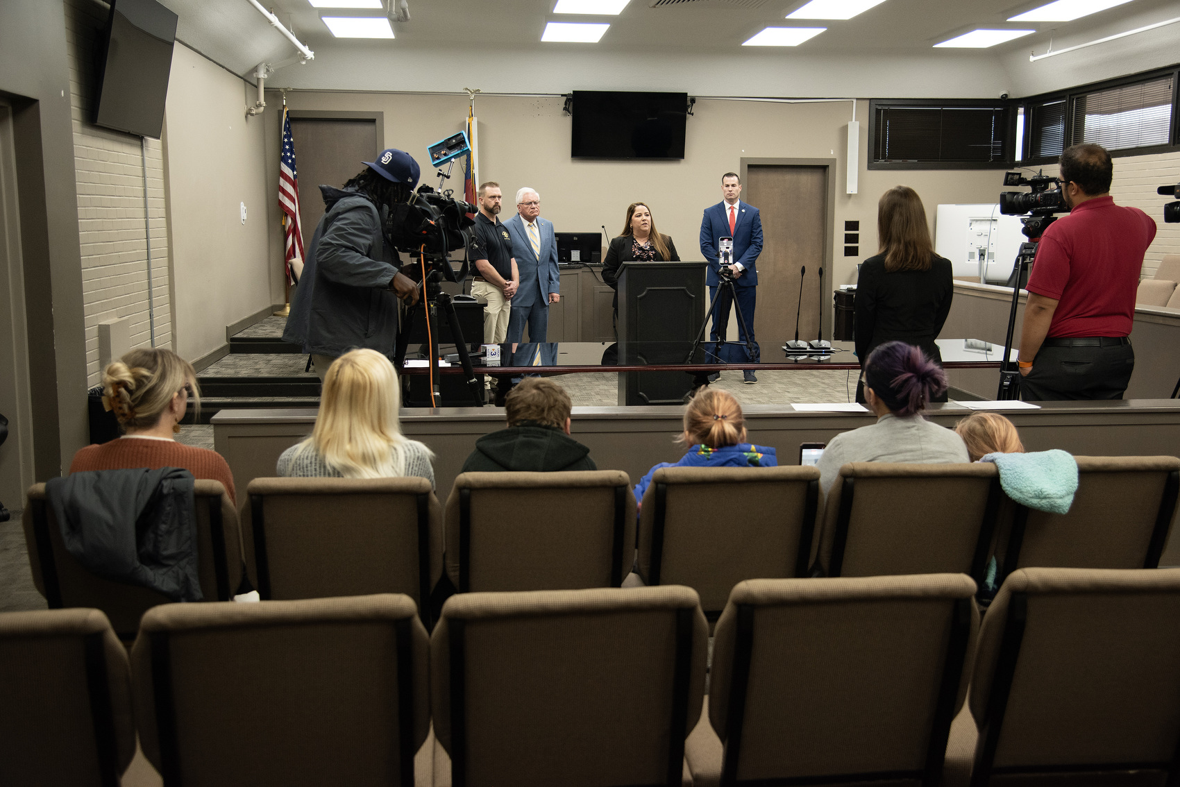 Staff Photo by Seth Carpenter / Chief Assistant District Attorney Deanna Reisman speaks Nov. 25, 2025, about the conviction of Marshall Payne for the 2016 murder of D.J. Fickey.