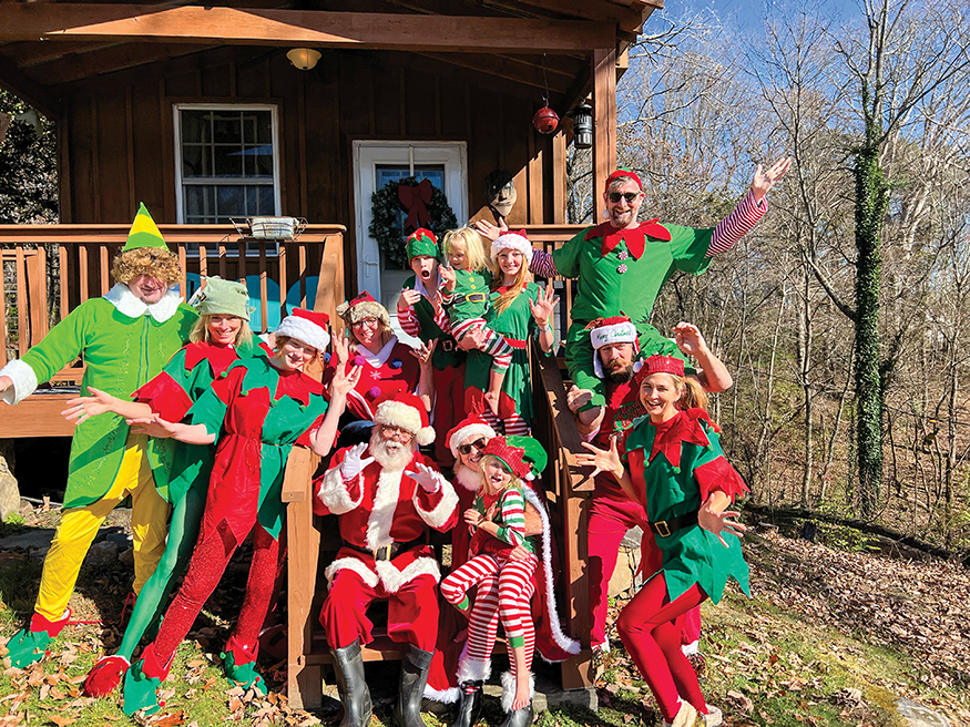 Photo contributed by Karen Nazor Hill / Hank and Karen Hill have portrayed Mr. and Mrs. Santa Claus for the last decade at community and family events.