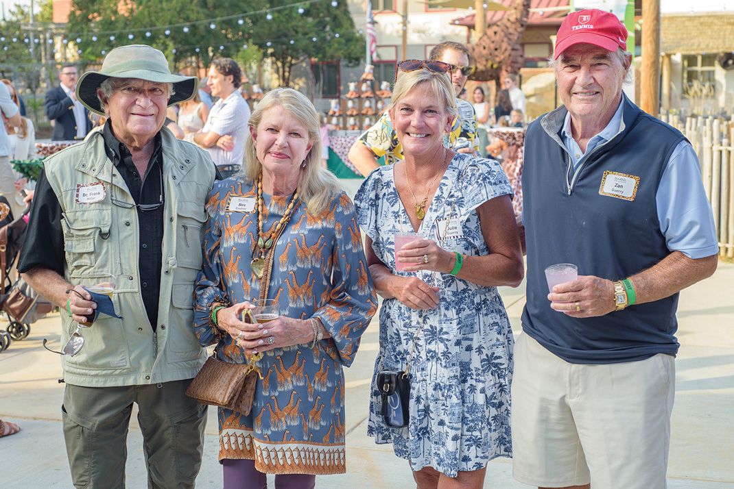 Photo by Michael Hampton / Dr. Frank Miller, Bev Coulter and Julie & Zan Guerry