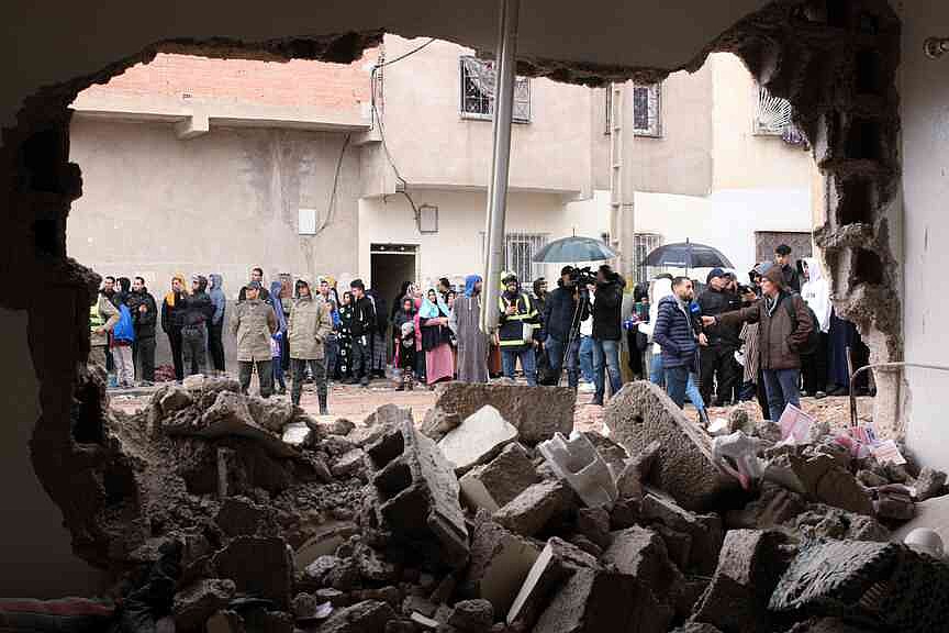 Two buildings collapse in Morocco’s third-largest city, killing 22