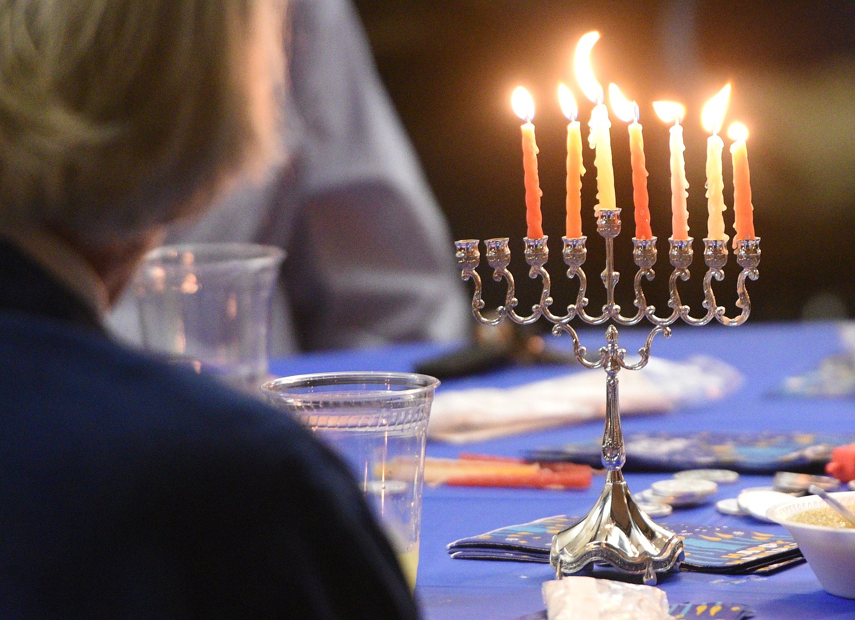 Hanukkah lighting dates