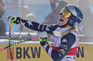 Remarkable Lindsey Vonn wins World Cup downhill at age 41 to start ...