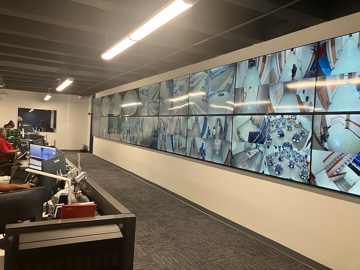 Memphis turned an old elementary school into the district security hub. Here’s an inside look