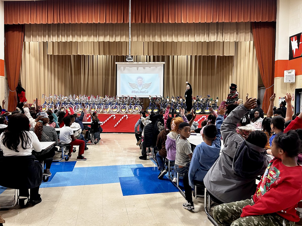 Nonprofit gifts bikes to Westlawn third-graders in late teen's