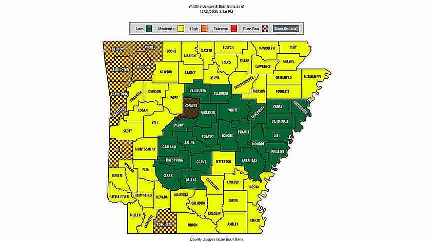 Driest December on record for some Arkansas cities as drought continues ...
