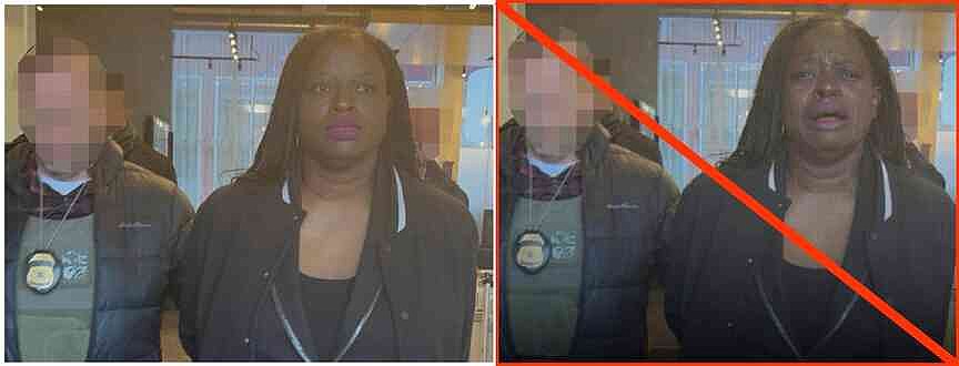 White House posts altered photo of Minnesota activist during her arrest