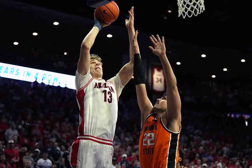 Arizona holds No. 1 spot for 9th week in men’s AP Top 25 | Texarkana ...