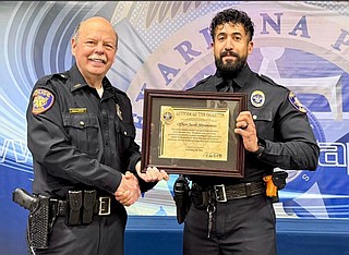 Miramontes named TTPD Officer of the Quarter | Texarkana Gazette