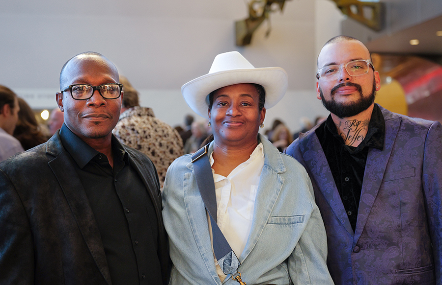 Photo by Mark Gilliland / French & Sonja Moore and Tony Bishop