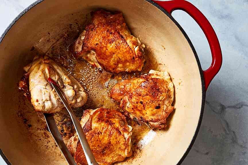 My enameled Dutch oven turned dark. Can I still use it?