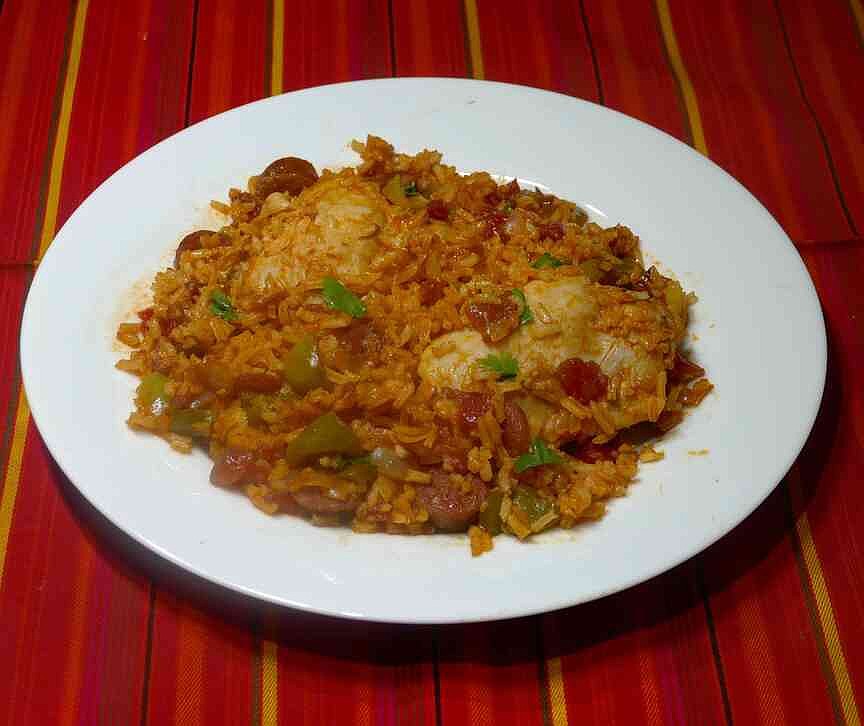 Quick Fix: Spanish chicken with rice