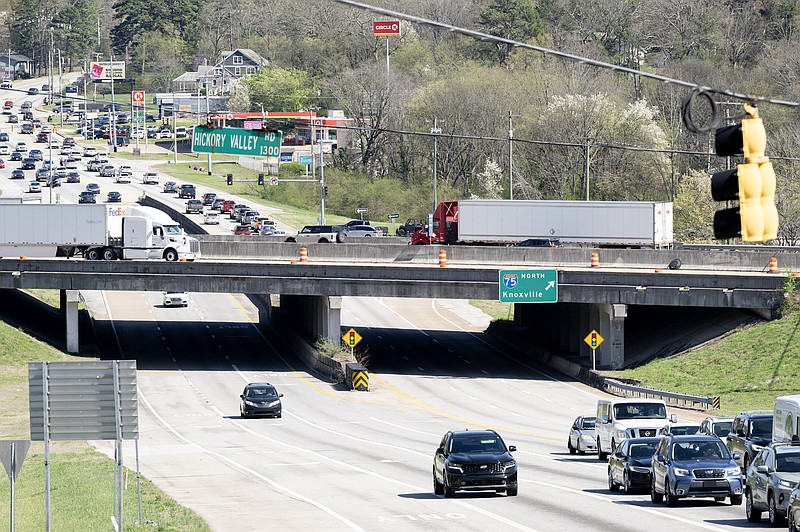 Split ends: $328M, two-phase I-75/I-24 interchange project on final lap ...