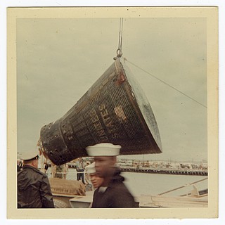 Newly discovered photos show Neil Armstrong after Gemini 8