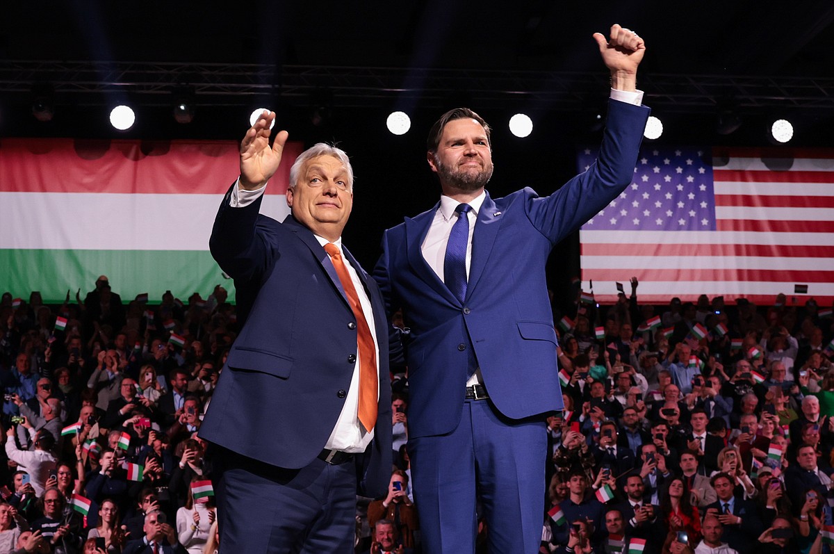 On Hungary visit, U.S. Vice President JD Vance urges voters to support Viktor Orbán days before pivotal election
