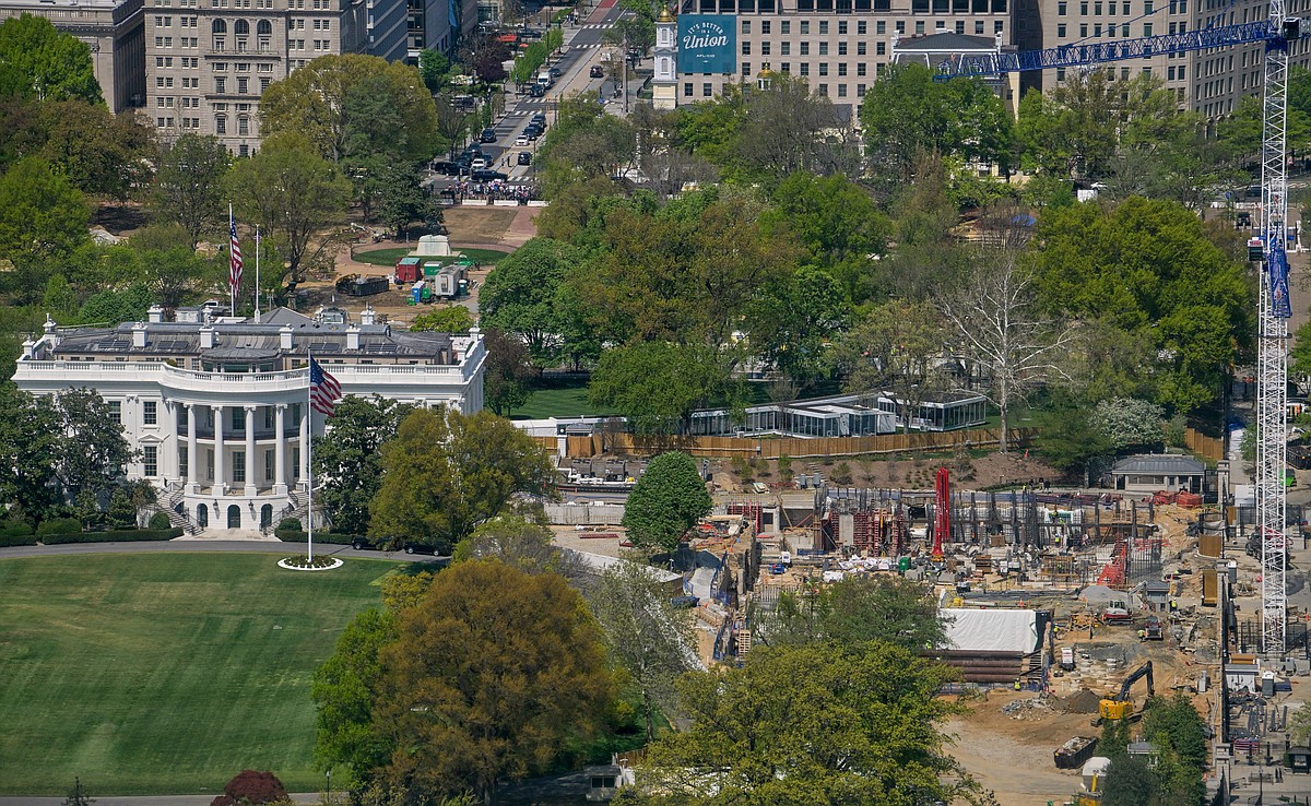 GOP bill would fund $1B in White House security upgrades for Trump's ballroom