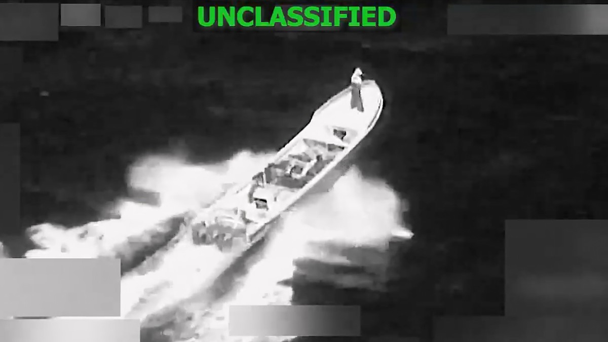 U.S. military strike on alleged drug boat kills 2 in the Caribbean