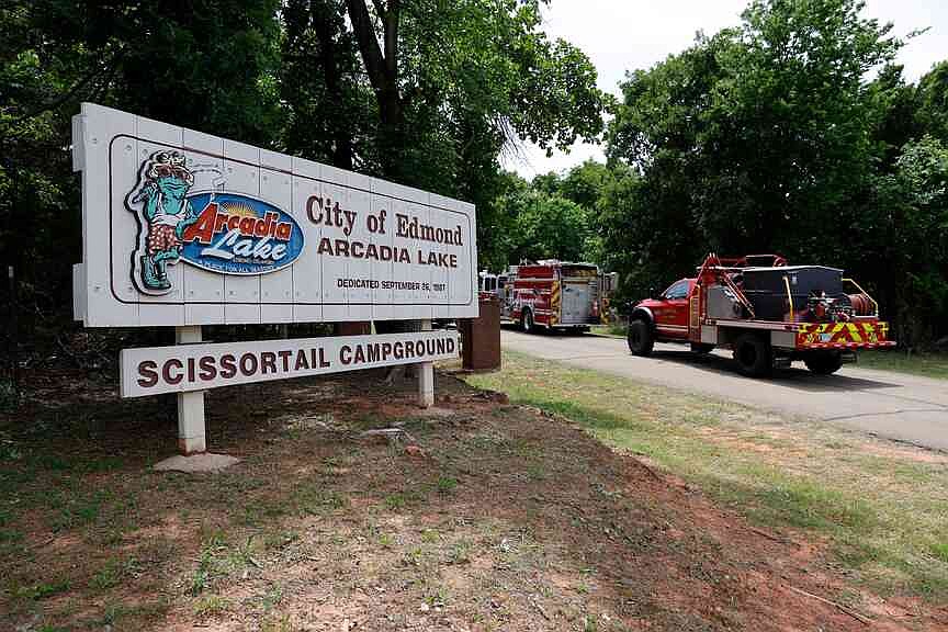 Fight led to shooting at Oklahoma park that left 23 wounded, police say