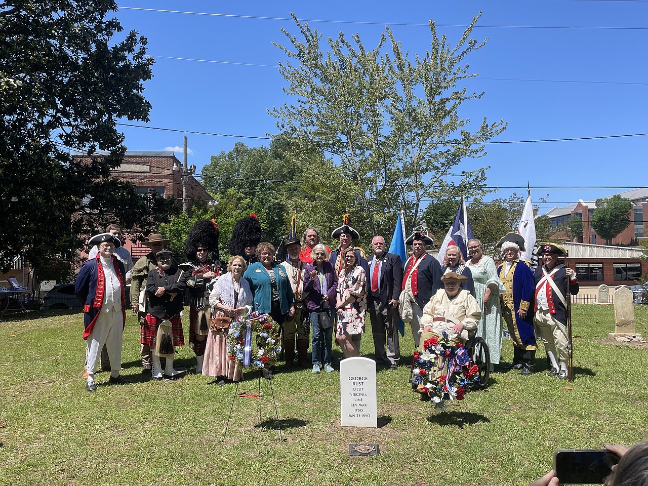 Four Grave Marking Ceremonies held by the SAR | El Dorado News