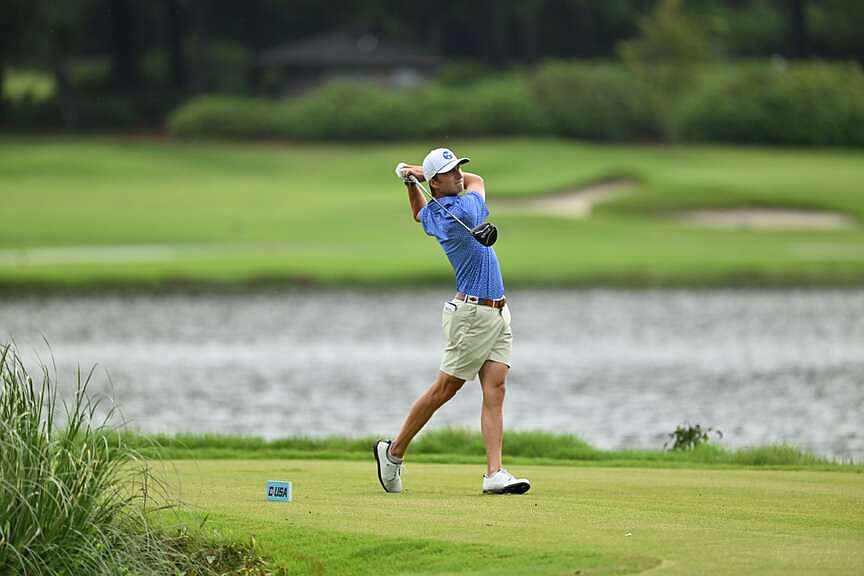Texarkana’s Carter Maneth rebounds from triple bogey to keep U.S. Open dream alive