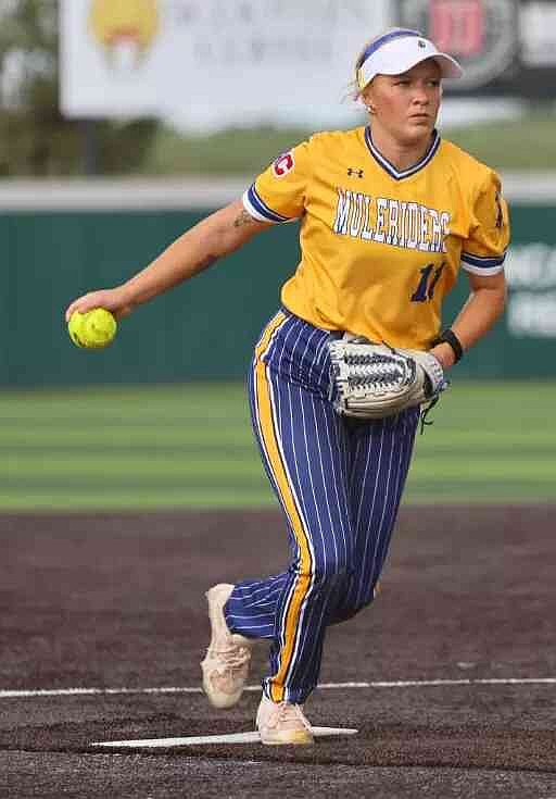 Eight Lady Muleriders named to All-GAC teams