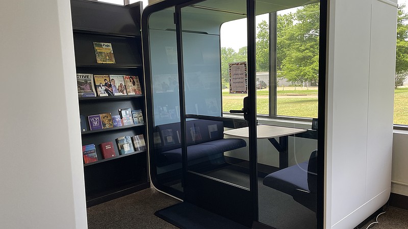 New Texarkana Public Library study pods offer quiet, privacy ...
