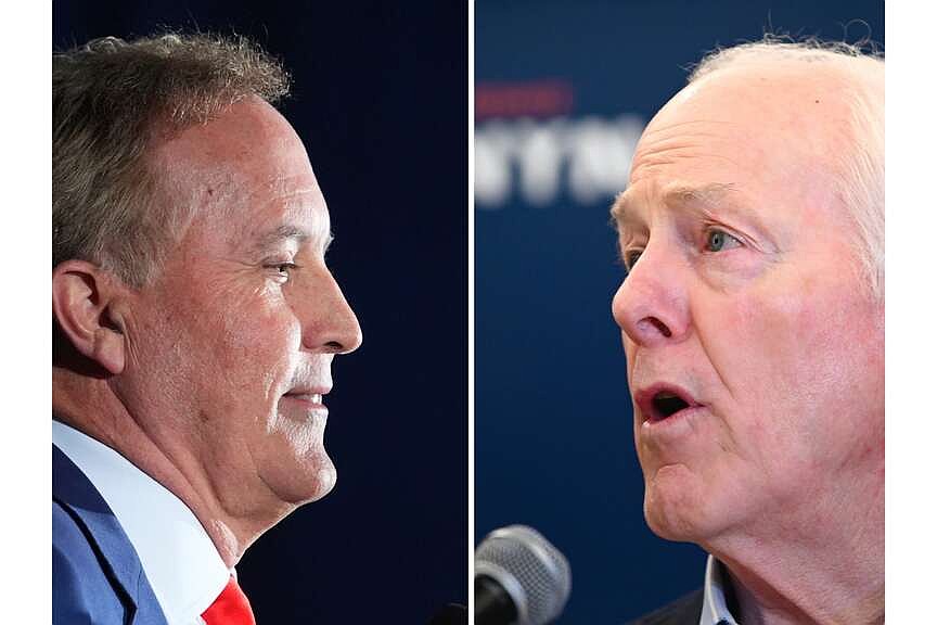 Low early voter turnout in Texas’ GOP Senate runoff raises stakes for John Cornyn and Ken Paxton