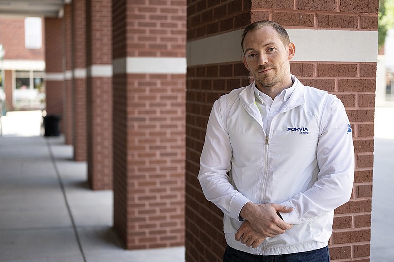 Photo by Seth Carpenter / Anton Kiryushov, senior program manager, Forvia's Chattanooga facility