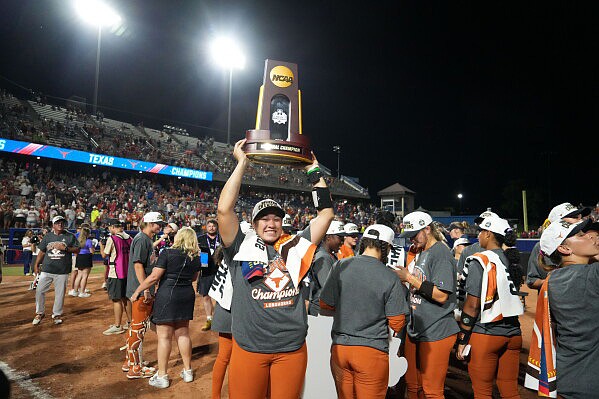 Texas wins NCAA softball title again
