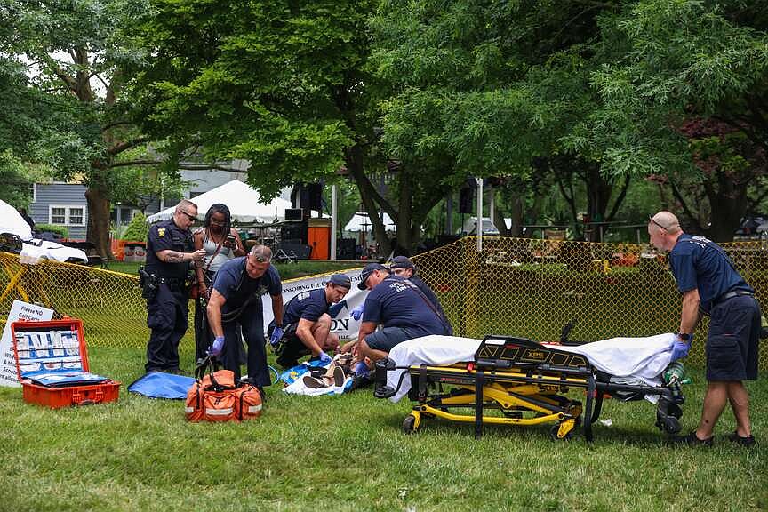 At least 12 people shot at an Ohio street festival and suspects remain at large, police say