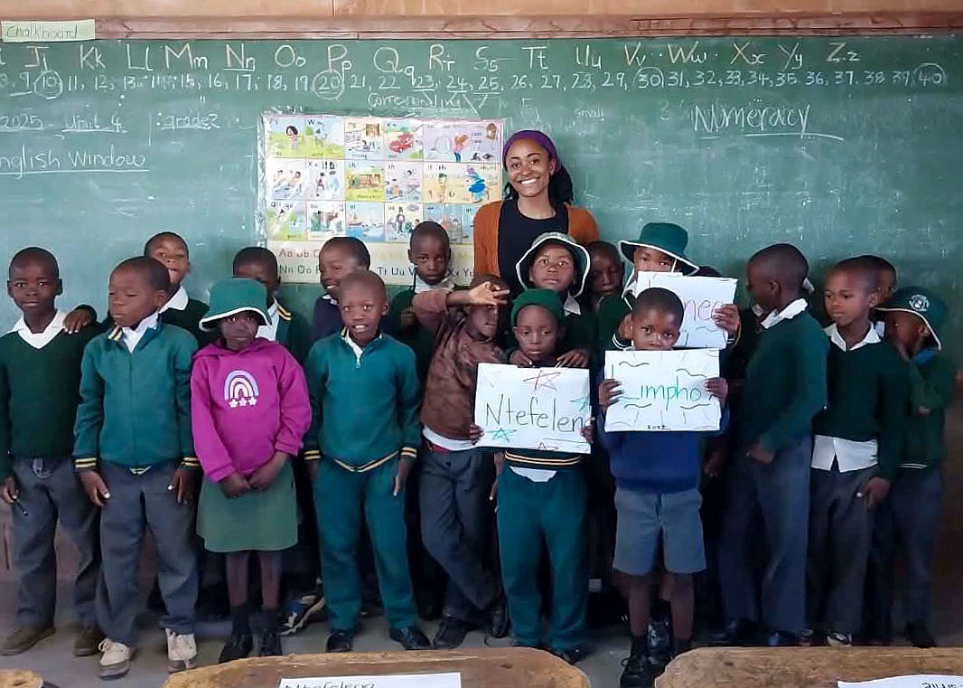 SAU alum serves in Africa with Peace Corps