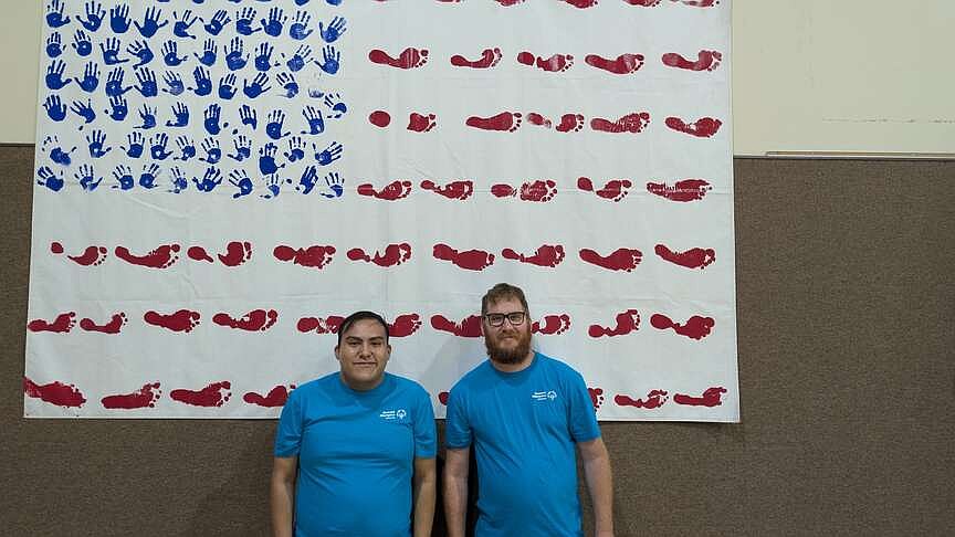 Two Magnolia residents, Craig Morehead and Ernesto Sanchez, will be representing Arkansas at the Special Olympics in Minneapolis.