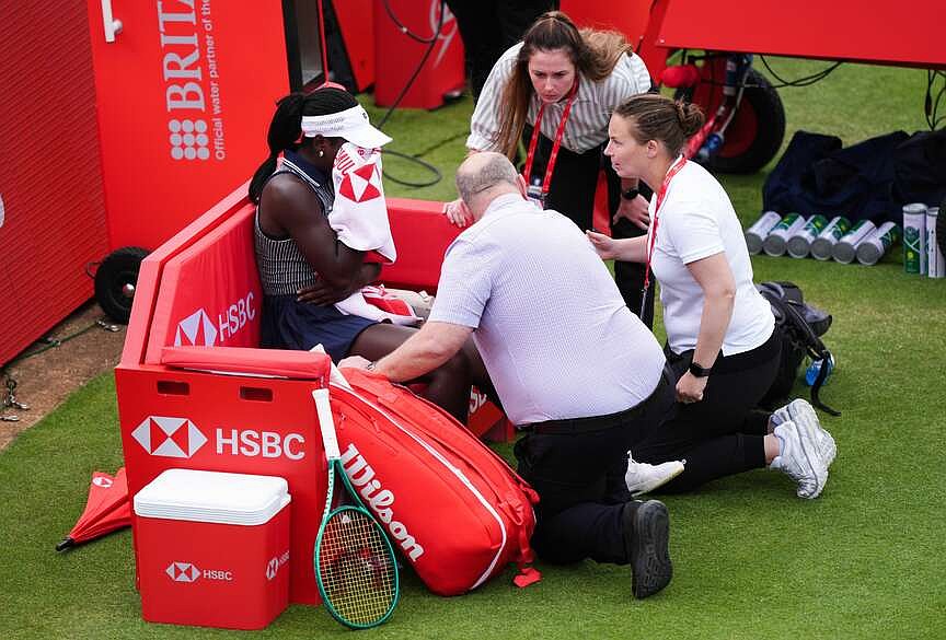 Serena Williams’ doubles partner Victoria Mboko to miss Wimbledon with knee injury