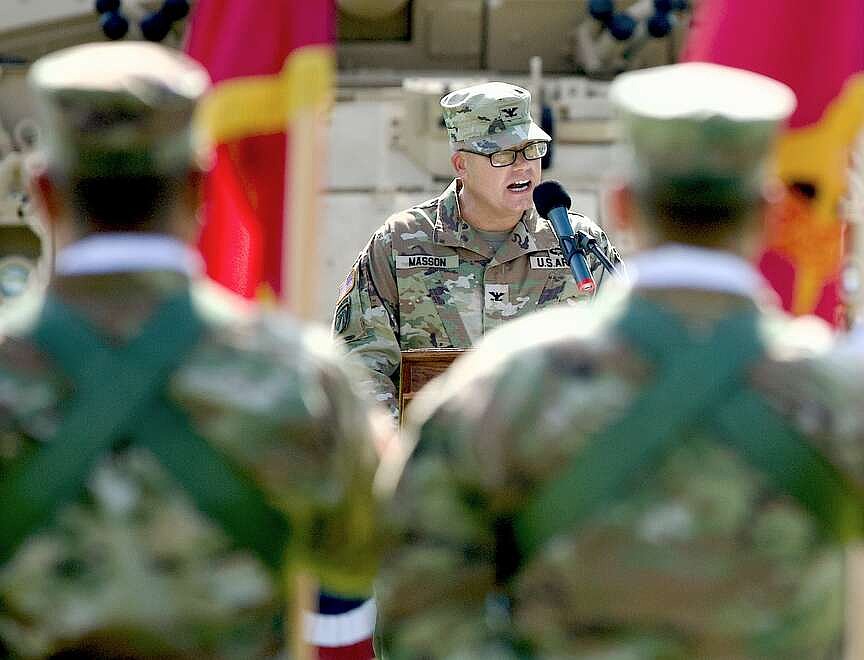 WATCH | ‘I have big shoes to fill’: Red River Army Depot’s 46th commander vows to keep momentum behind modernization efforts