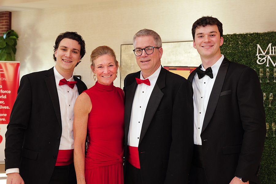 Photo by Mark Gilliland / John, Missy, Jay (Honoree) and Boon Elliott