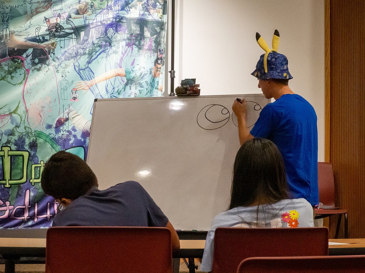 Comic book artist helps children discover 'creative superpowers' at Texarkana Public Library workshop