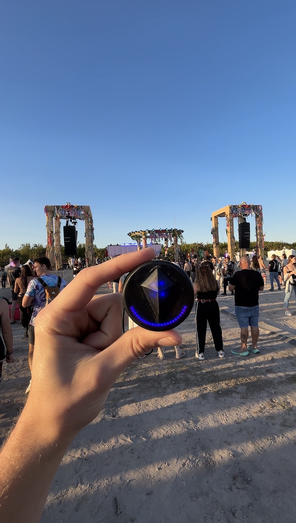 Chattanooga-made wearable helps festivalgoers stay connected | Chattanooga Times Free Press