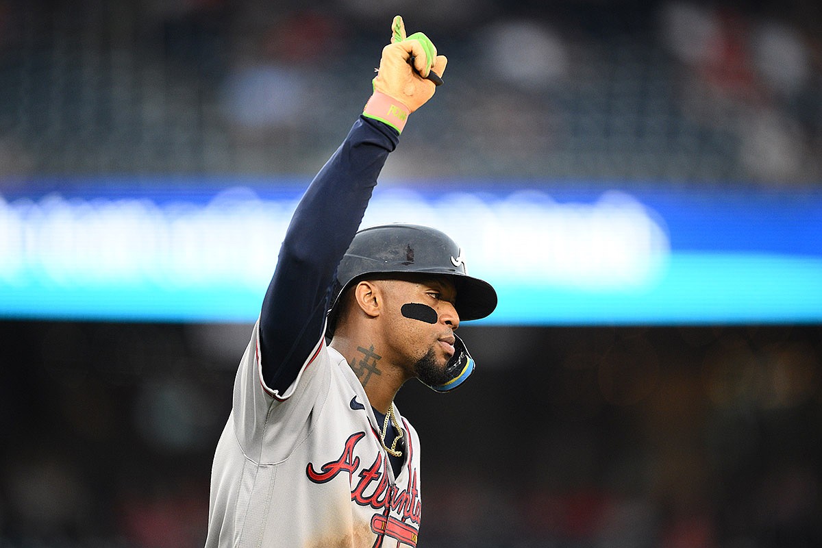 Ronald Acuña Jr.'s milestone homer sets MLB record as Braves rout Nationals