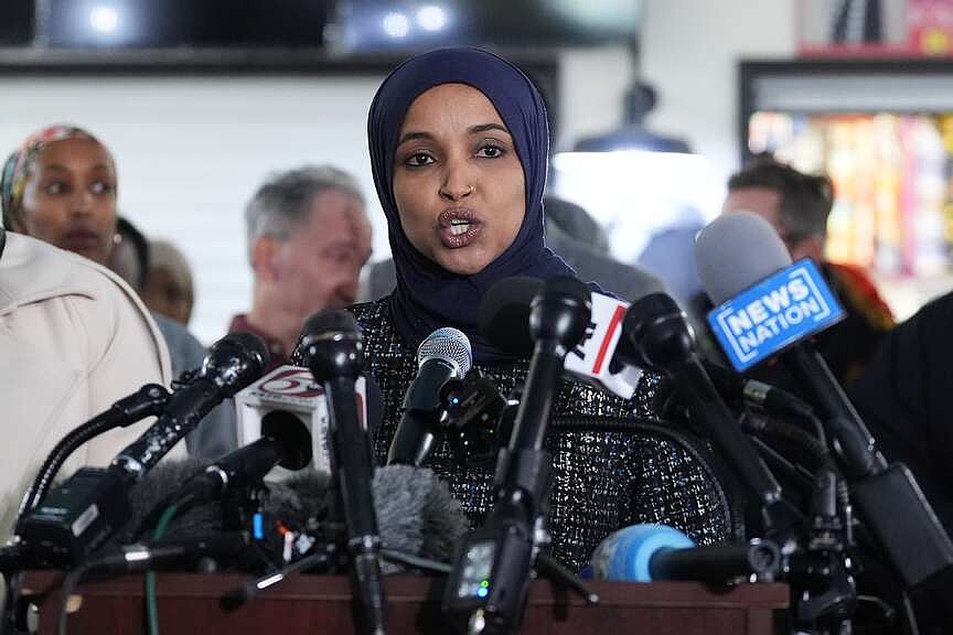 Man who sprayed Minnesota Rep. Ilhan Omar with vinegar is sentenced to 14 months in prison