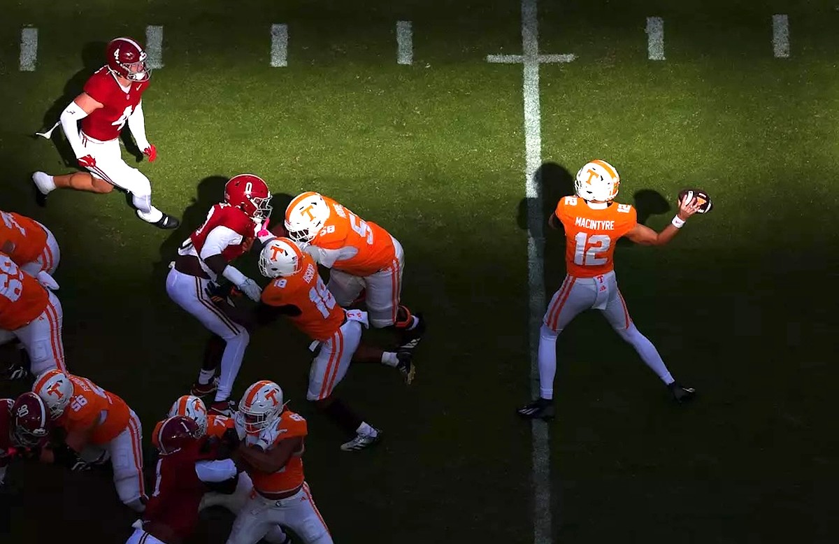 Vols notebook: MacIntyre’s quick throws negate Tide’s pressure ...