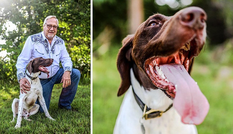 Staff photos by Olivia Ross / Bolivar Axl Lemondrop Fluffy — or “Bo” for short — poses with owner James Johnson.